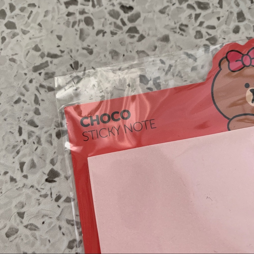 Line friends choco sticky note - Picture 2 of 5